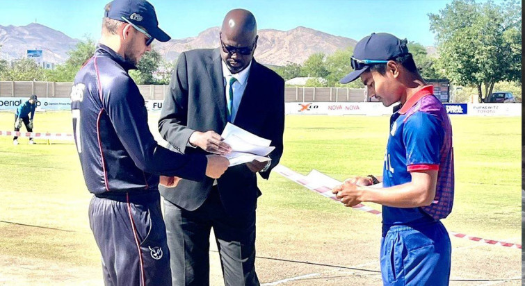 नामिबियासँग नेपाल ८६ रनले पराजित